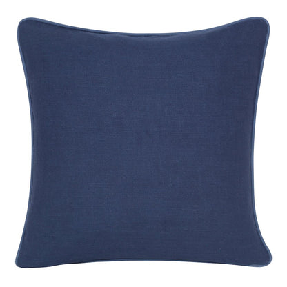 Gaia Cotton Poly Filled Pillow in Red/Blue, 20" x 20"