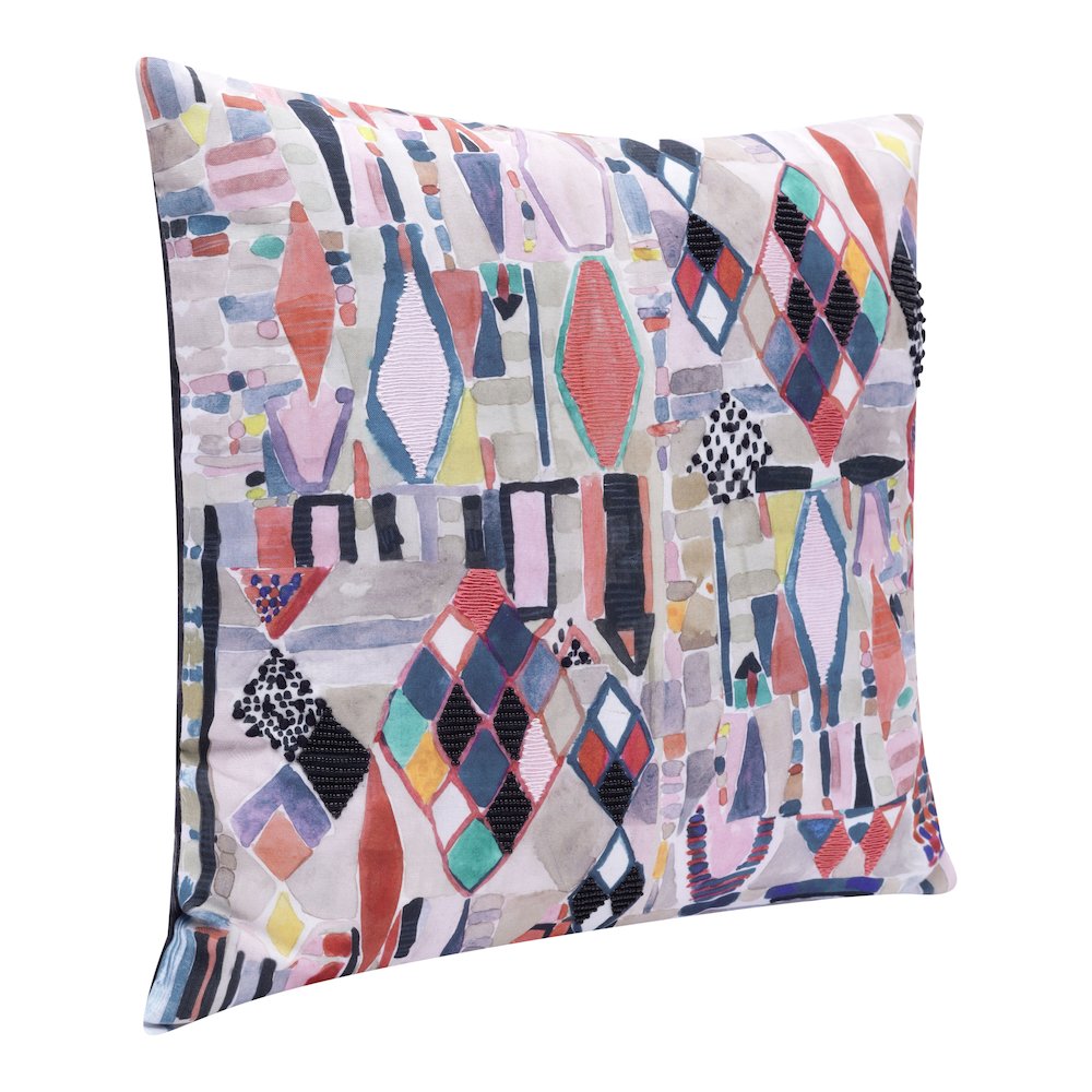 Stacy Garcia Performance Poly Filled Pillow in Multicolored, 20" x 20"