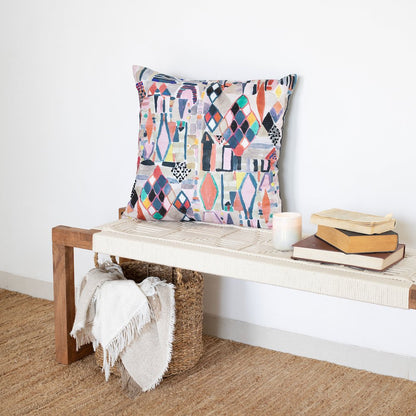 Stacy Garcia Performance Poly Filled Pillow in Multicolored, 20" x 20"