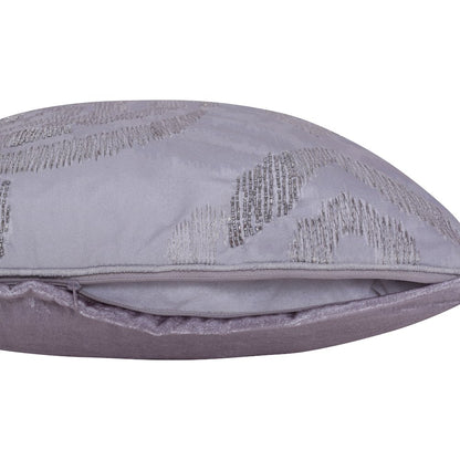 Cosmopolitan Performance Poly Filled Pillow in Silver/Gray, 20" x 20"