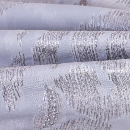 Cosmopolitan Performance Poly Filled Pillow in Silver/Gray, 20" x 20"