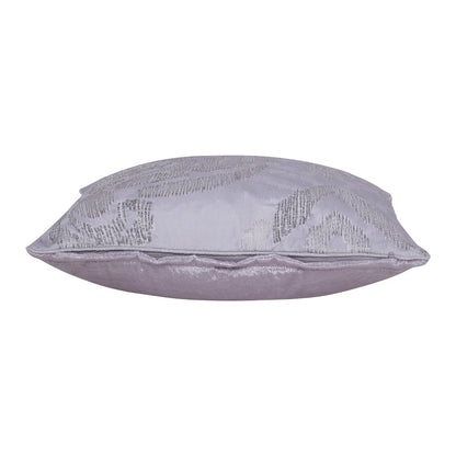 Cosmopolitan Performance Poly Filled Pillow in Silver/Gray, 20" x 20"