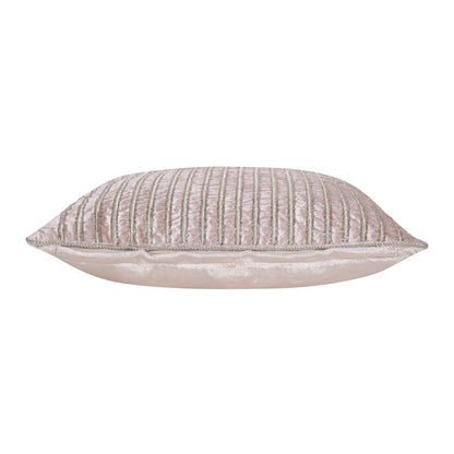Cosmopolitan Performance Poly Filled Pillow in Pink/Gold, 20" x 20"