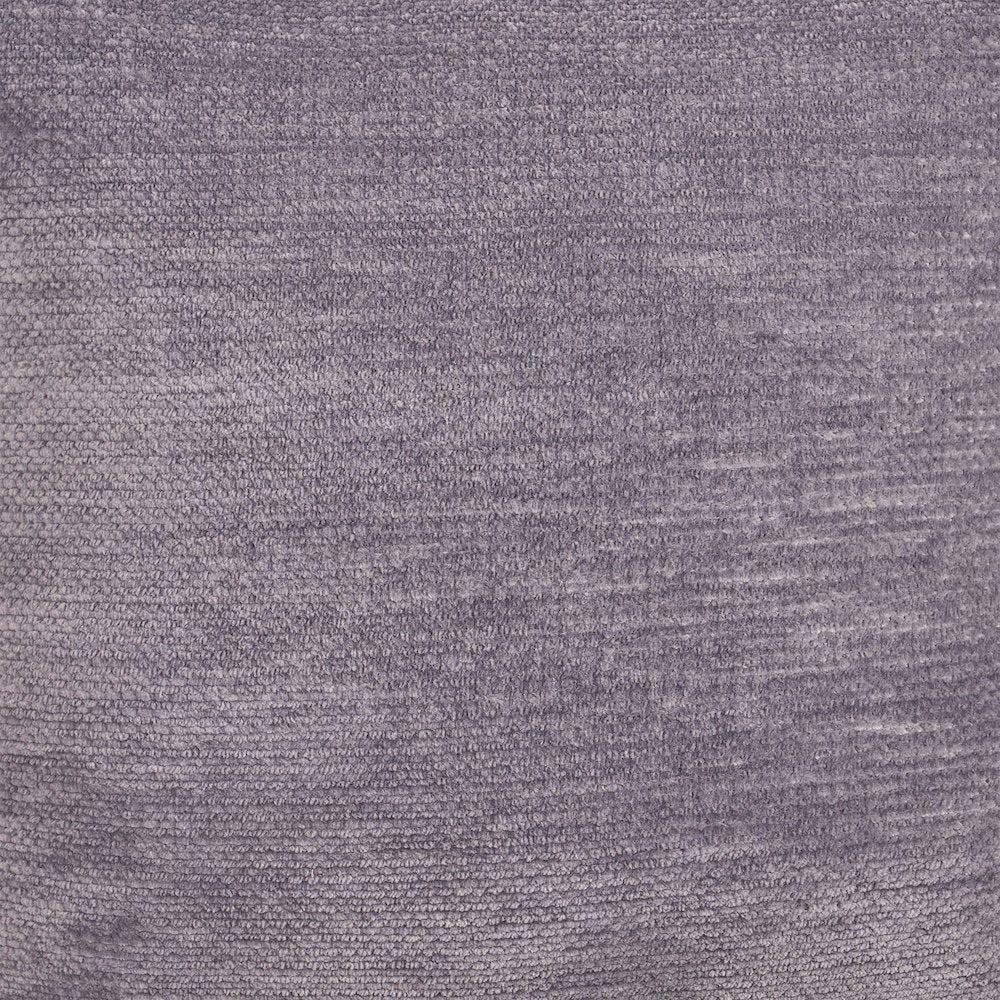 Yakar Chenille Poly Filled Pillow in Gray, 20" x 20"