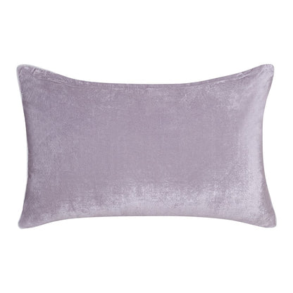 Cosmopolitan Performance Poly Filled Pillow in Gray/Silver, 16" x 24"