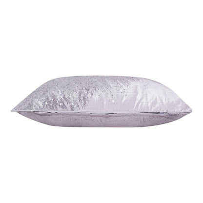 Cosmopolitan Performance Poly Filled Pillow in Gray/Silver, 16" x 24"