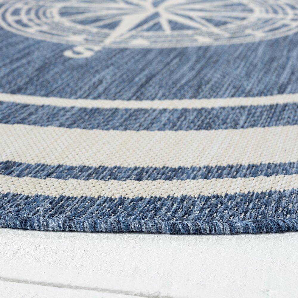 Nautical Navigation Indoor/Outdoor Accent Rug