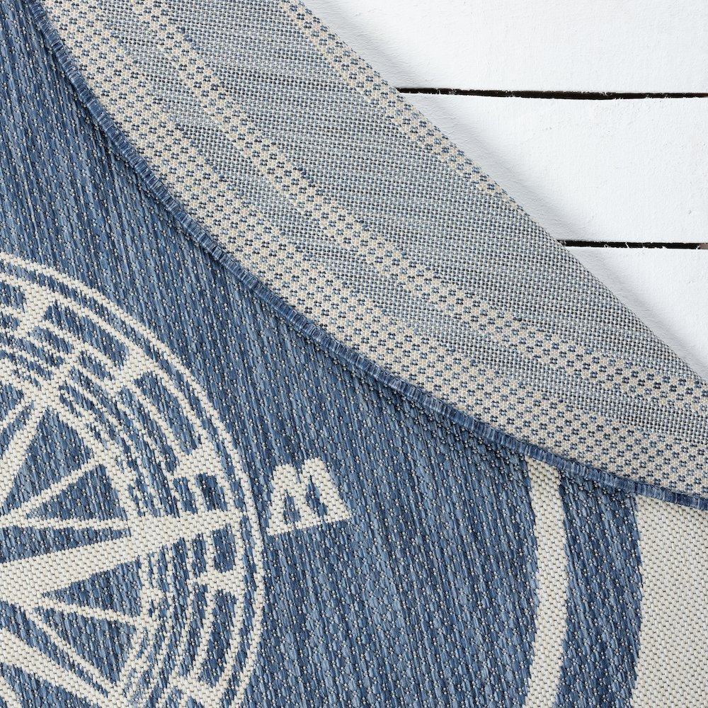 Nautical Navigation Indoor/Outdoor Accent Rug