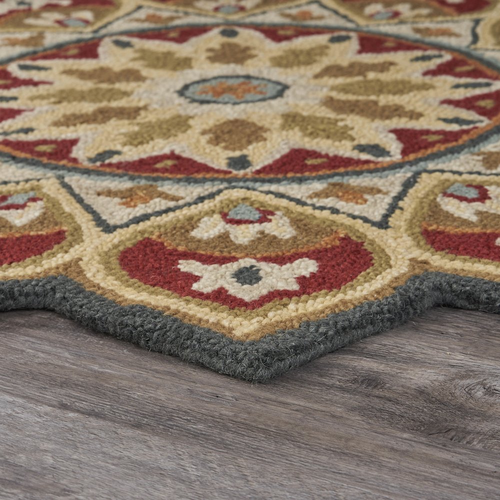 Red Sunflower Area Rug