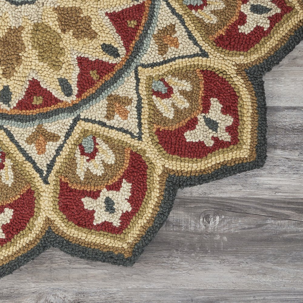 Red Sunflower Area Rug