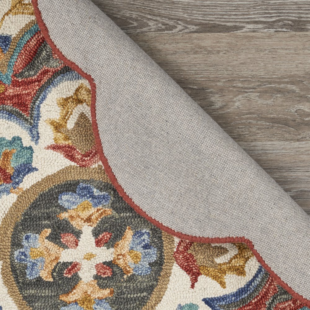 Red Blossoms Area Rug