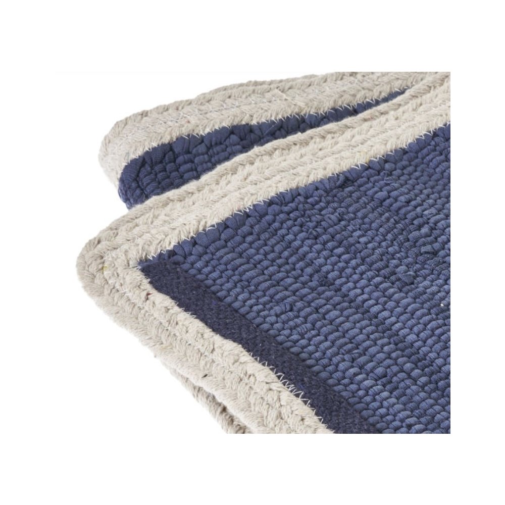 Bordered Indigo Place Mat