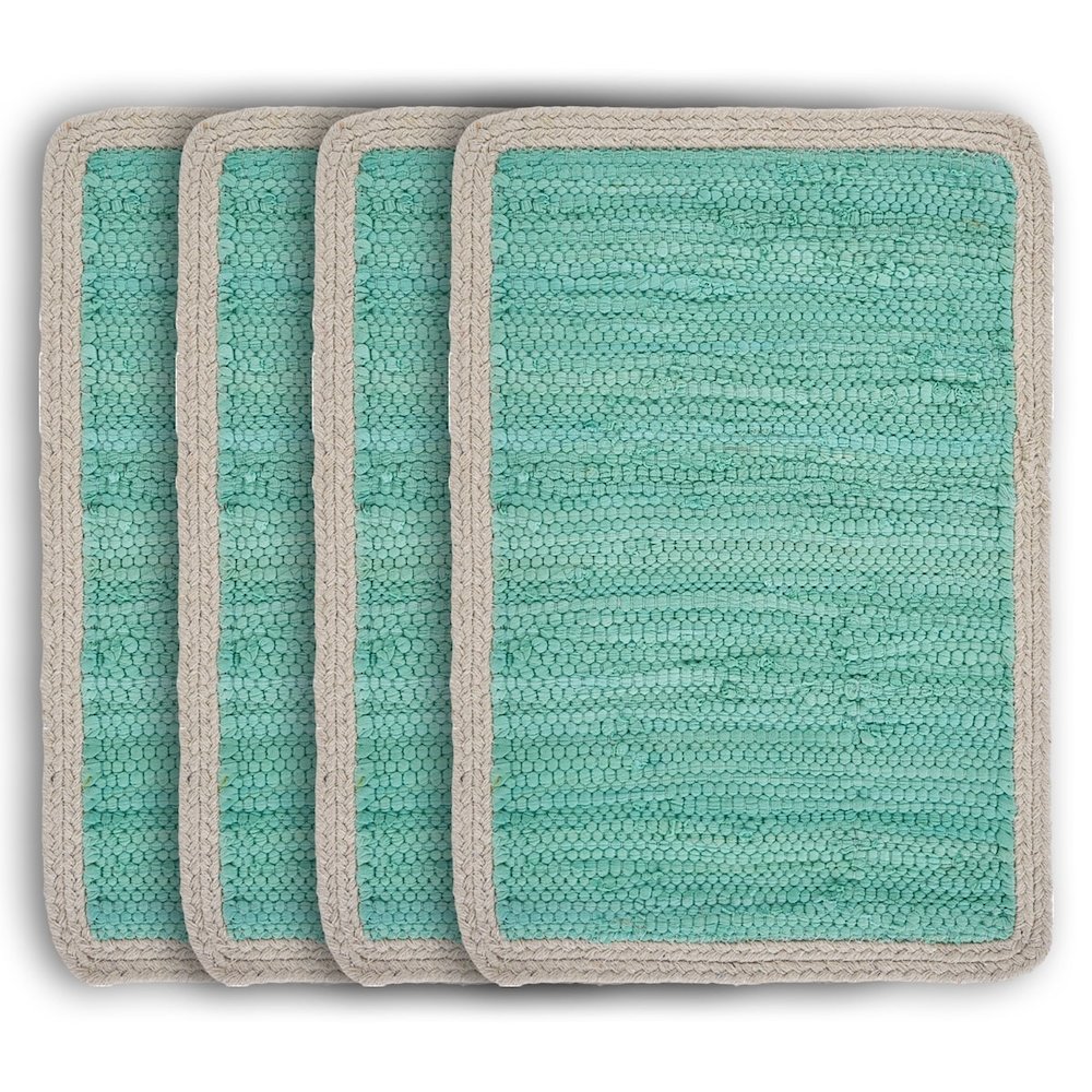 Bordered Turquoise Place Mat