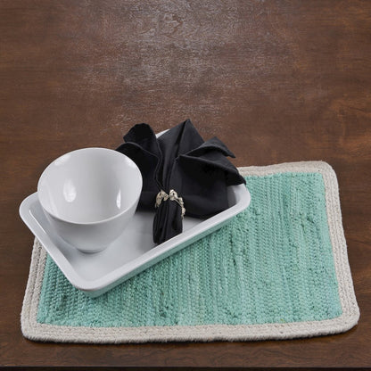 Bordered Turquoise Place Mat