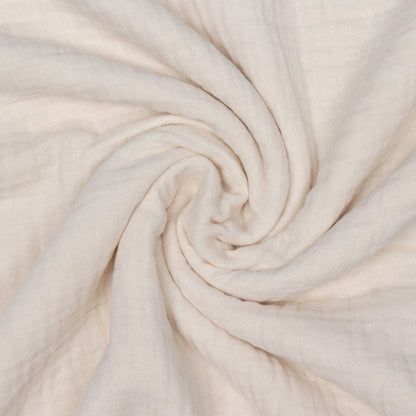 Gray/Ivory Farmhouse Striped Cotton Throw Blanket