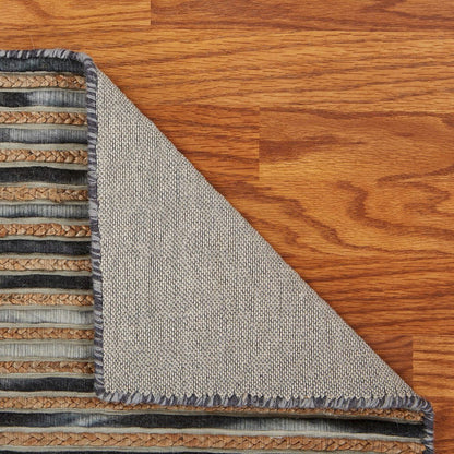 Charcoal Jute Area Rug
