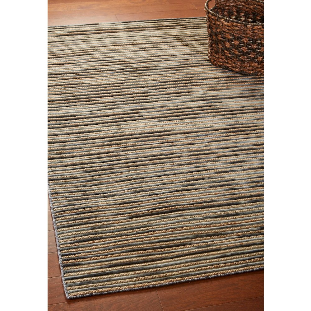 Charcoal Jute Area Rug