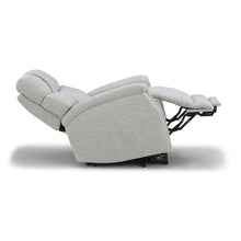 Light Gray Power Lift Recliner Chair for Elderly with USB and Electric Recline