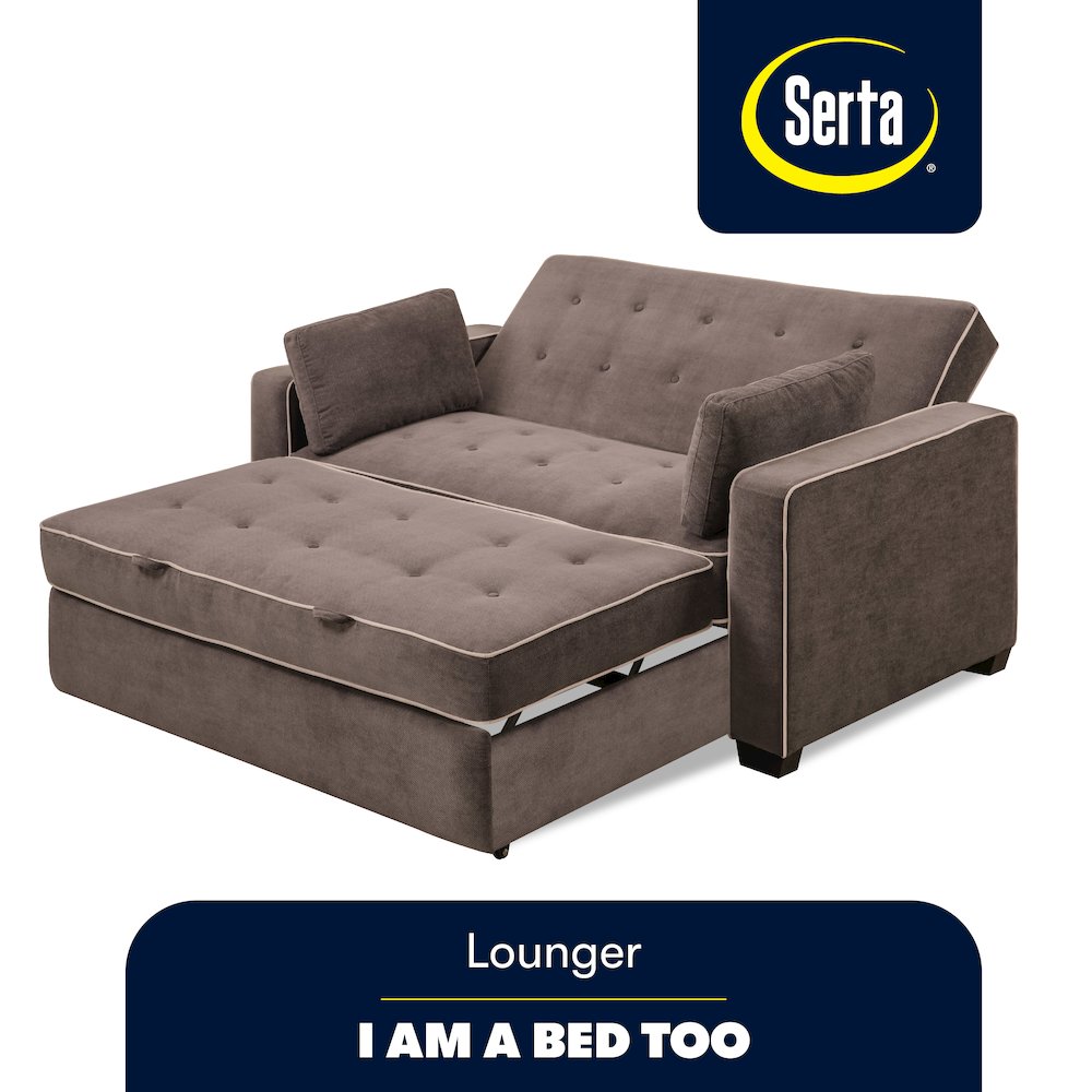 Augustine Queen Convertible Sofa Java