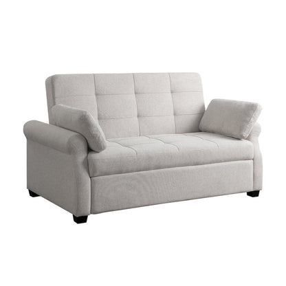 Hampton Queen Convertible Sofa Oatmeal