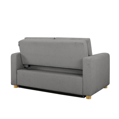 Tyler Convertible Sofa Grey Boucle