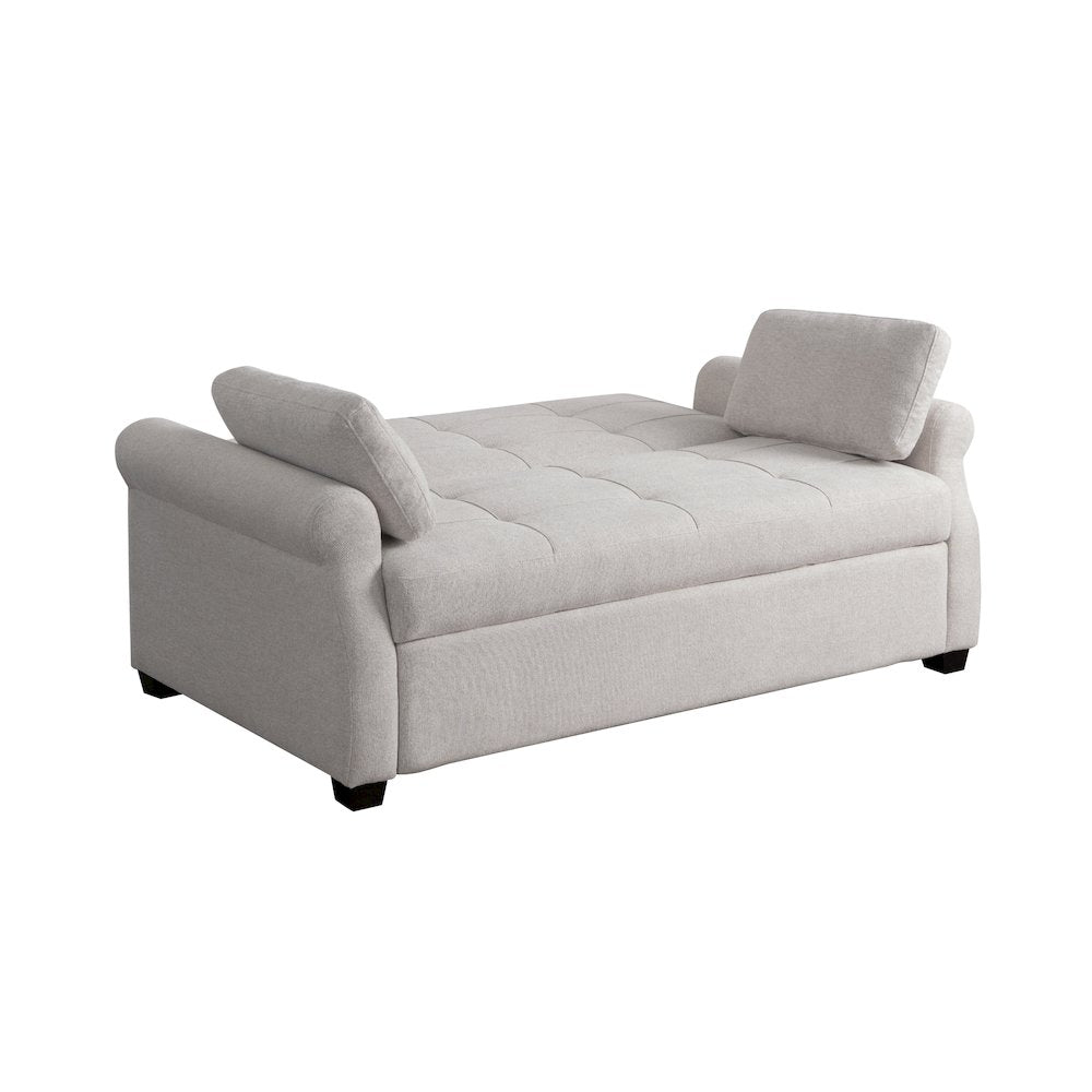 Hampton Queen Convertible Sofa Oatmeal