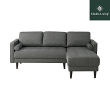 Langford Sofa Chaise Sectional Heather Grey