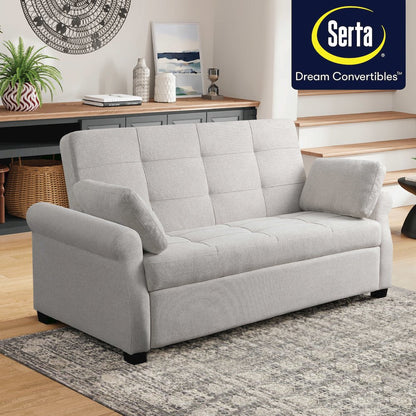 Hampton Queen Convertible Sofa Oatmeal