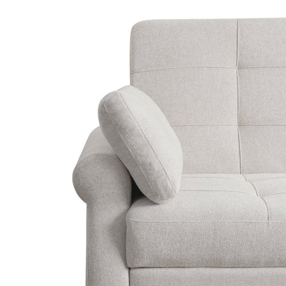 Hampton Queen Convertible Sofa Oatmeal