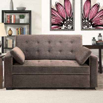 Augustine Queen Convertible Sofa Java