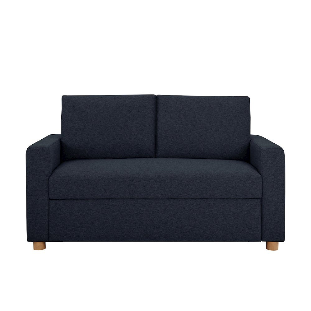 Tyler Convertible Sofa Navy Woven
