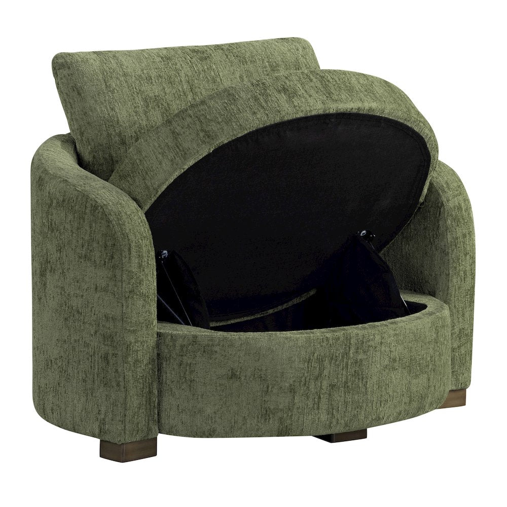 Manchester Accent Chair Large Olive