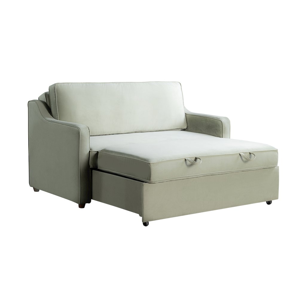 Delmar Convertible Loveseat Sage