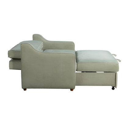 Delmar Convertible Loveseat Sage