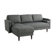 Langford Sofa Chaise Sectional Heather Grey