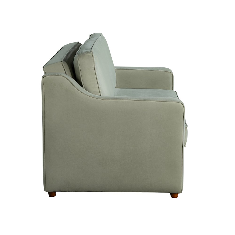 Delmar Convertible Loveseat Sage