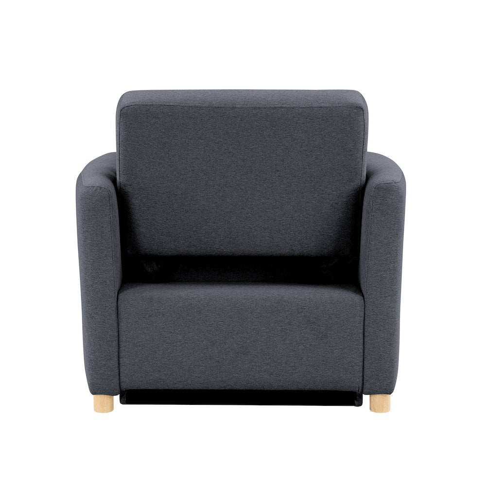 Conley Convertible Chair Navy Woven