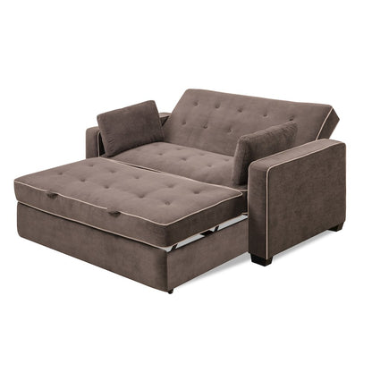 Augustine Queen Convertible Sofa Java