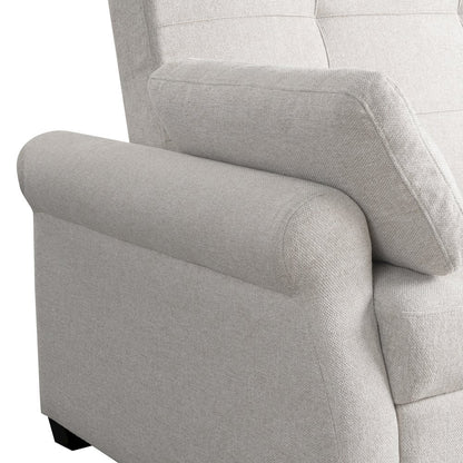 Hampton Queen Convertible Sofa Oatmeal