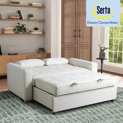 Augustine Queen Convertible Sofa Oyster