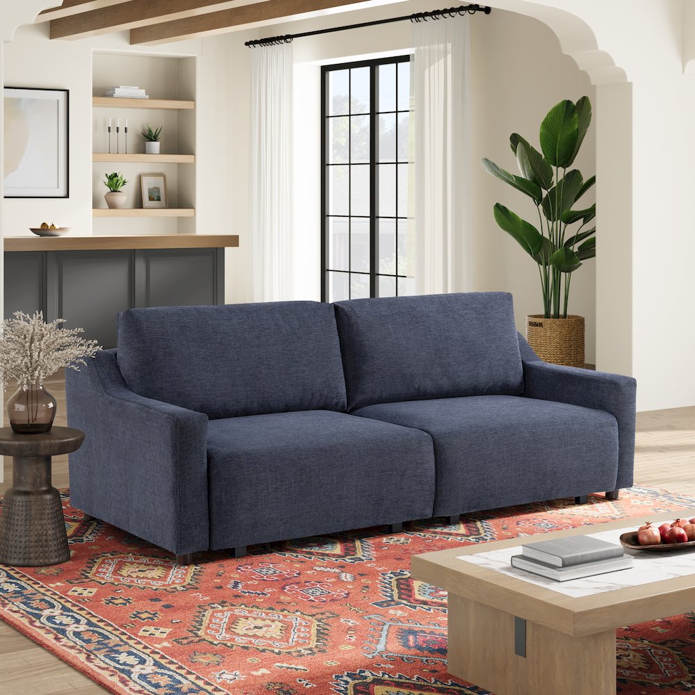 Glenmont Convertible Sofa Navy