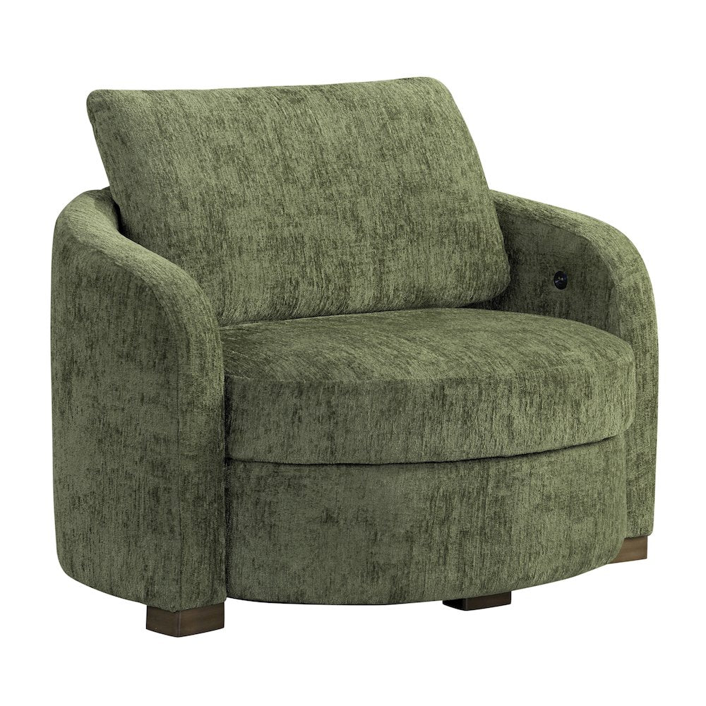 Manchester Accent Chair Large Olive