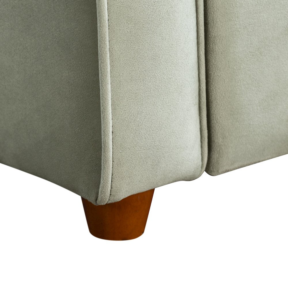 Delmar Convertible Loveseat Sage
