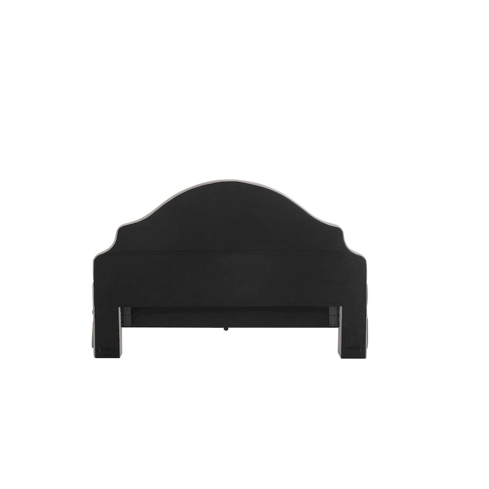 Caroline Upholstered Storage Bed Queen Gray