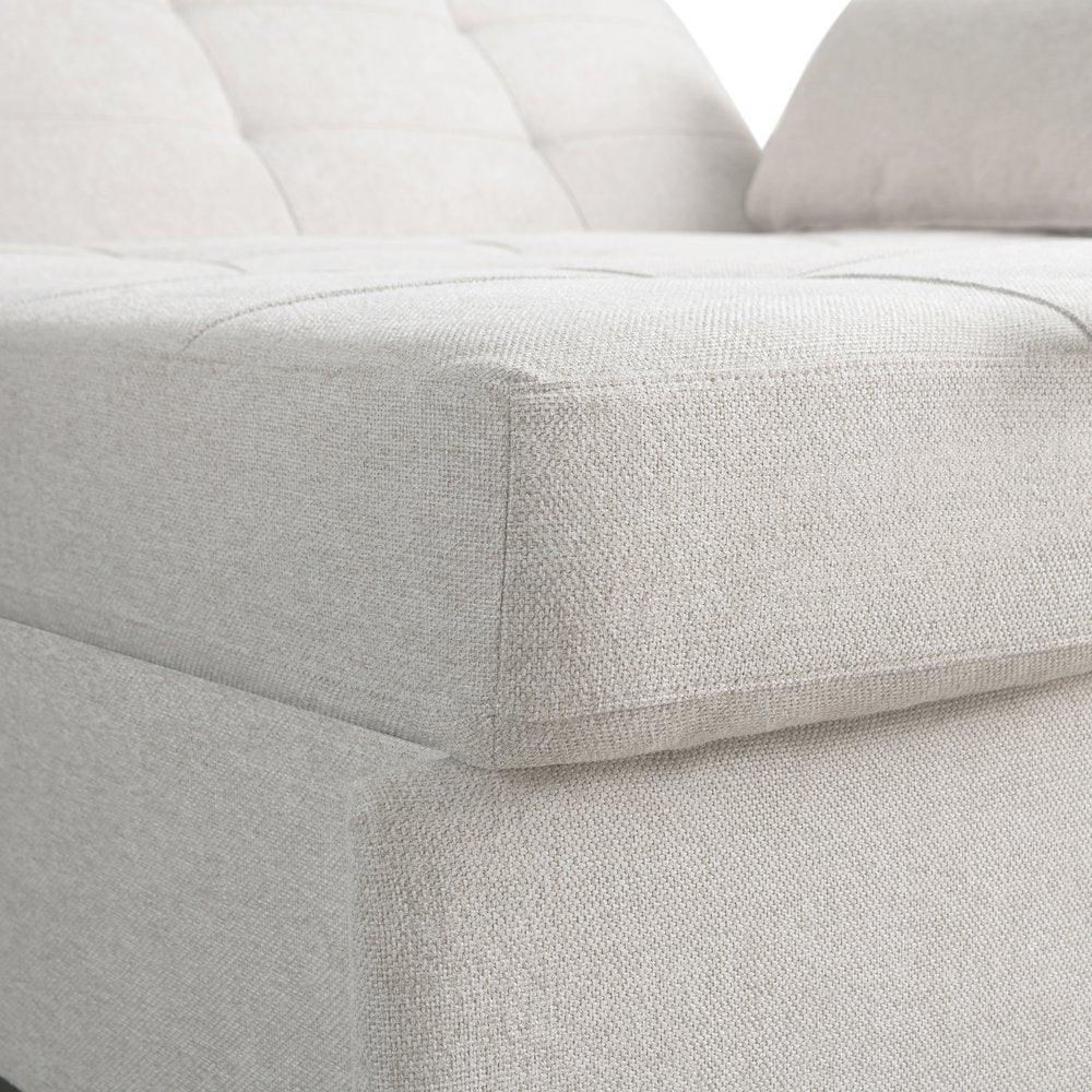 Hampton Queen Convertible Sofa Oatmeal