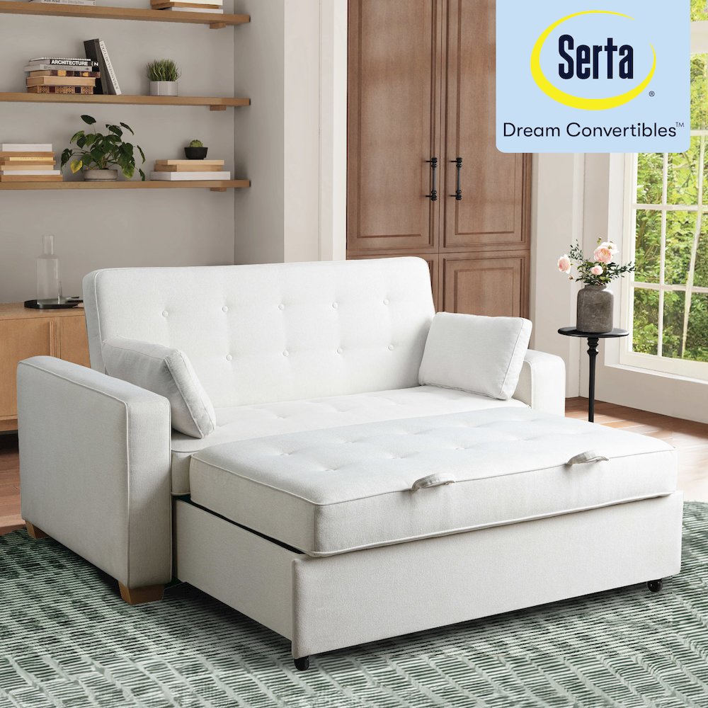 Augustine Queen Convertible Sofa Oyster