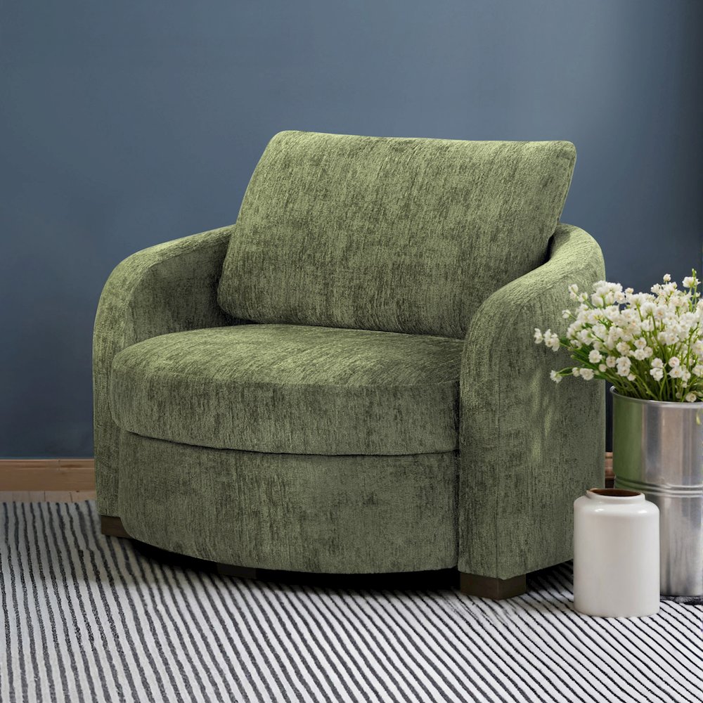 Manchester Accent Chair Large Olive
