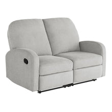 Paloma Reclining Loveseat Light Gray