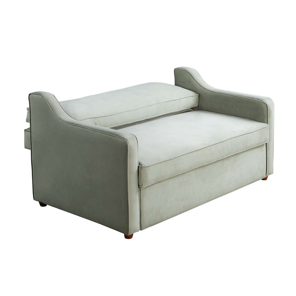Delmar Convertible Loveseat Sage