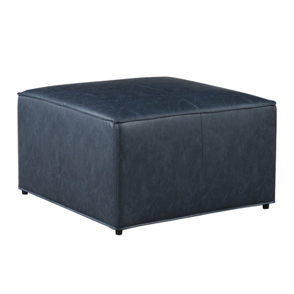 Hailey Storage Ottoman Navy